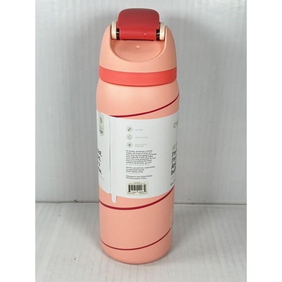 OWALA Candy Cane Lane Water Bottle 32 oz. Merry & Bright Special Edition IN HAND - Picture 4 of 4